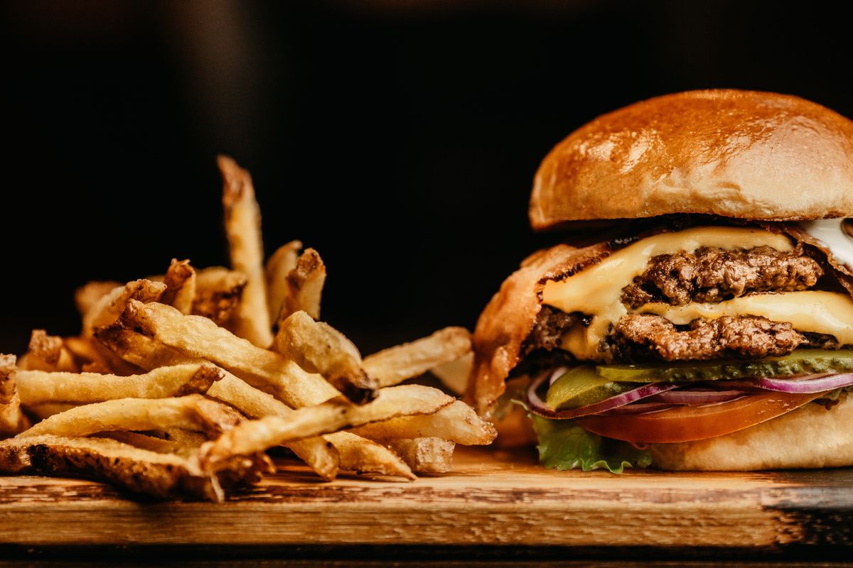 The Buzzer Beater — late-night burger and fries